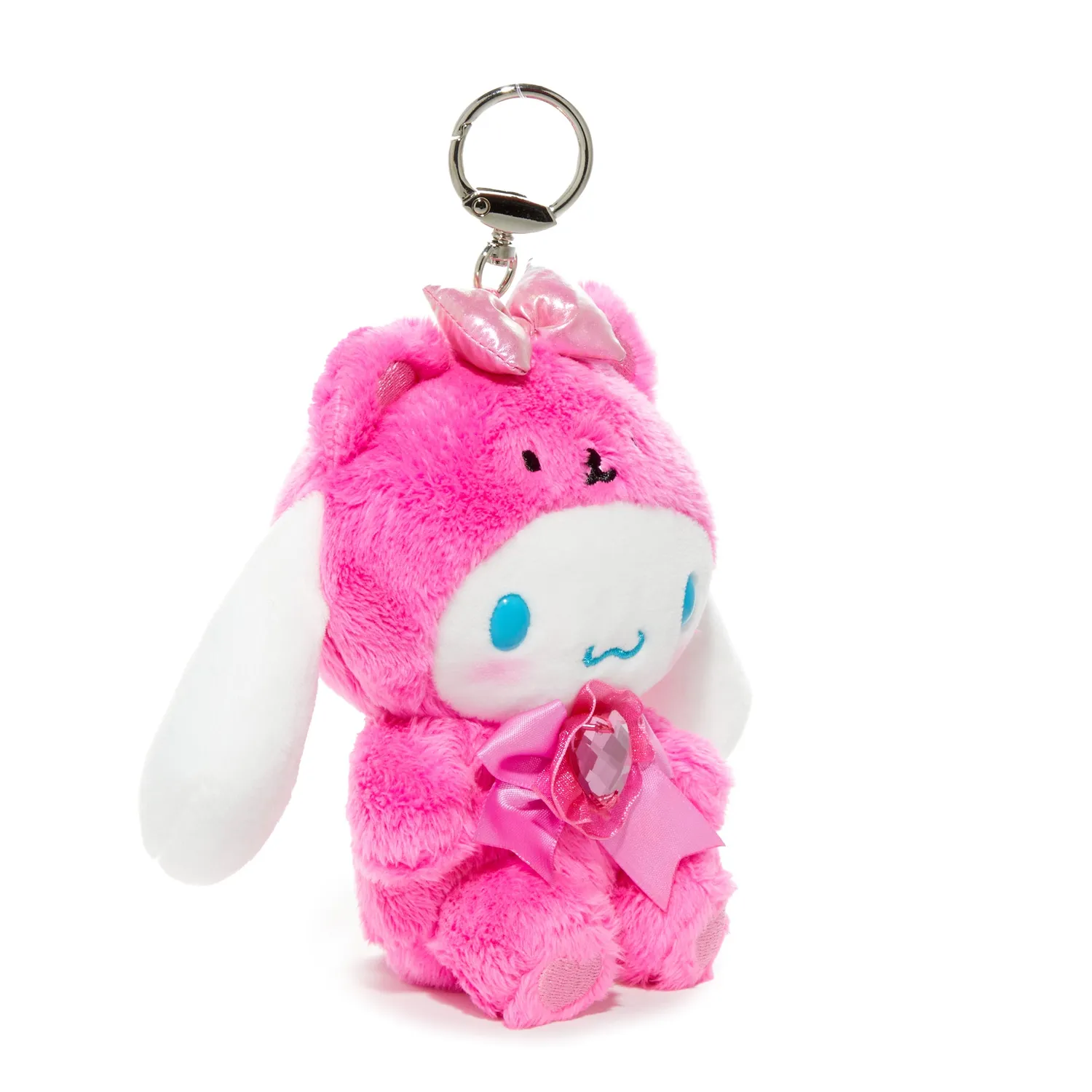 Hello Kitty Cinnamoroll Birthstone Mascot nøkkelring juli rubin