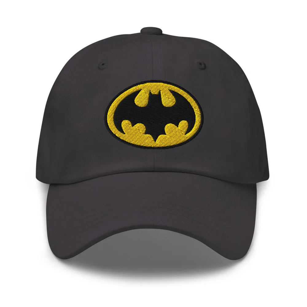 Batman BATMAN (1989) Batman Logo brodert caps Black