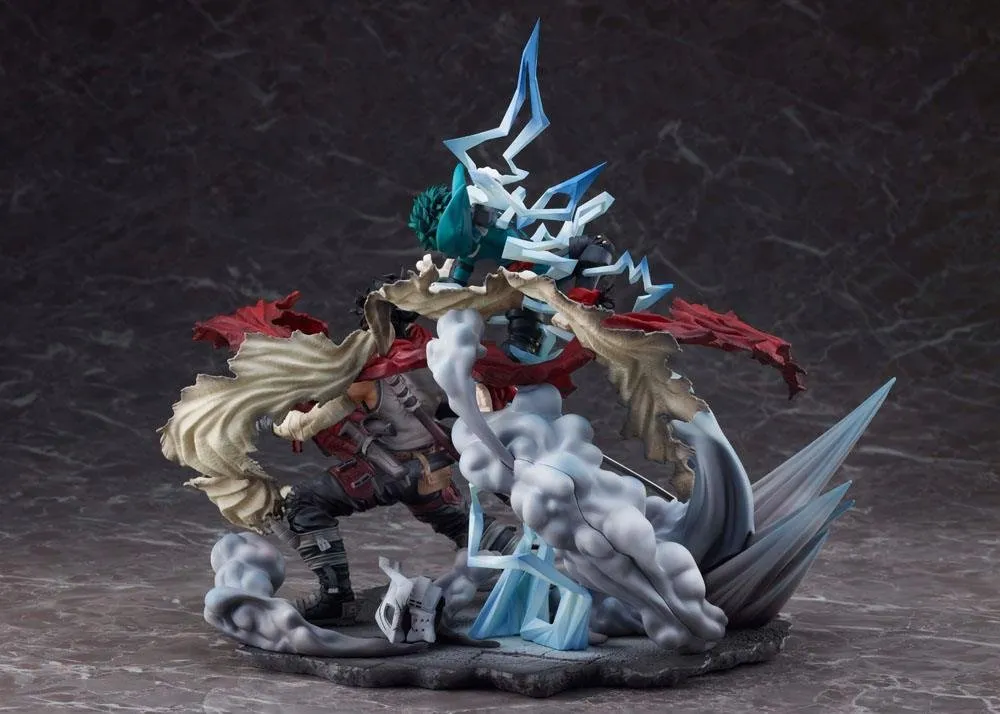 Manga Mania My Hero Academia Izuku Midoriya VS Stain figur 30 cm