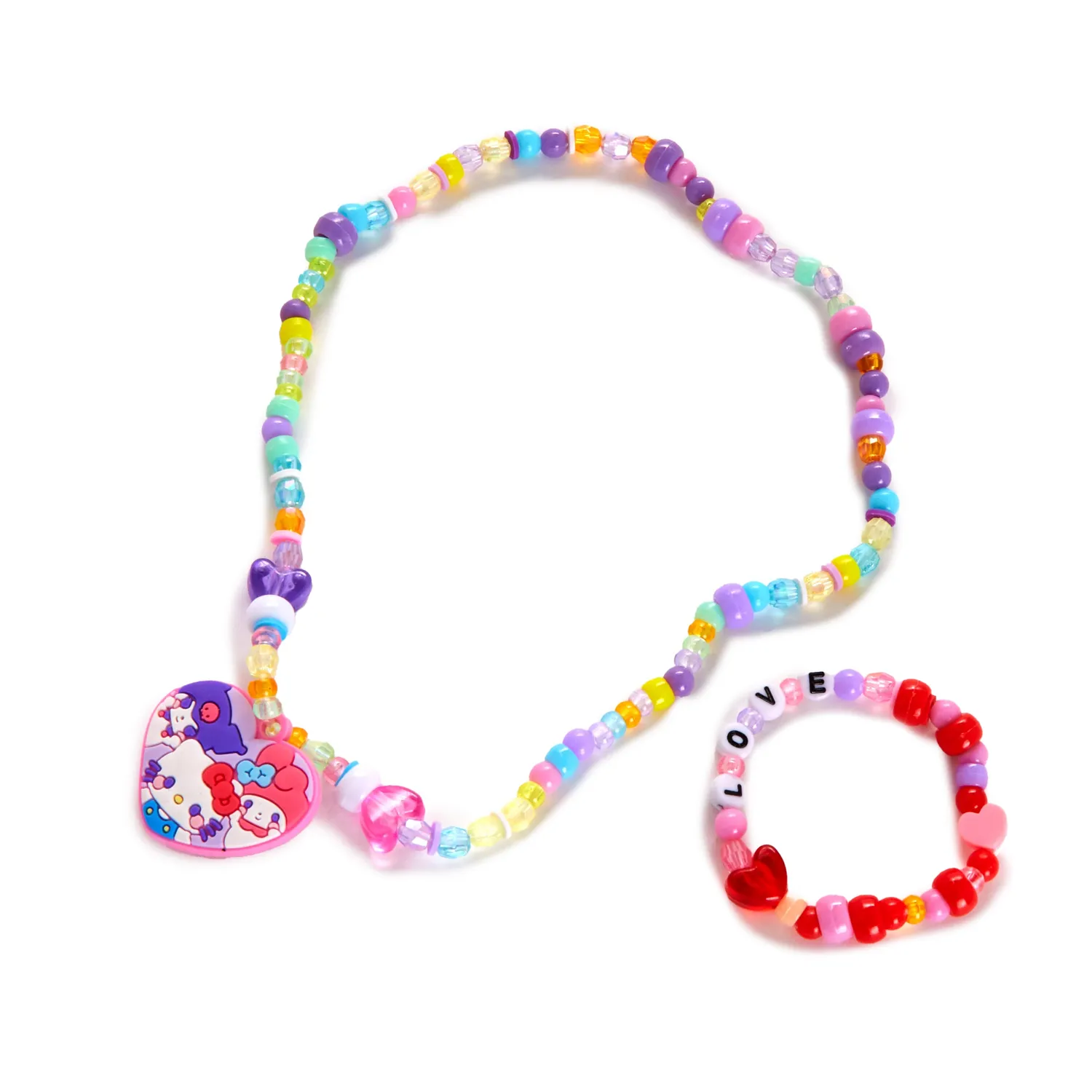Hello Kitty and Friends x Sweethearts D.I.Y. perlesett armbånd