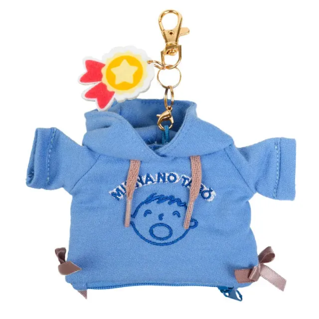 Hello Kitty Minna No Tabo Plush Mini Zipper Pouch Cozy Hoodie Series plysjpung