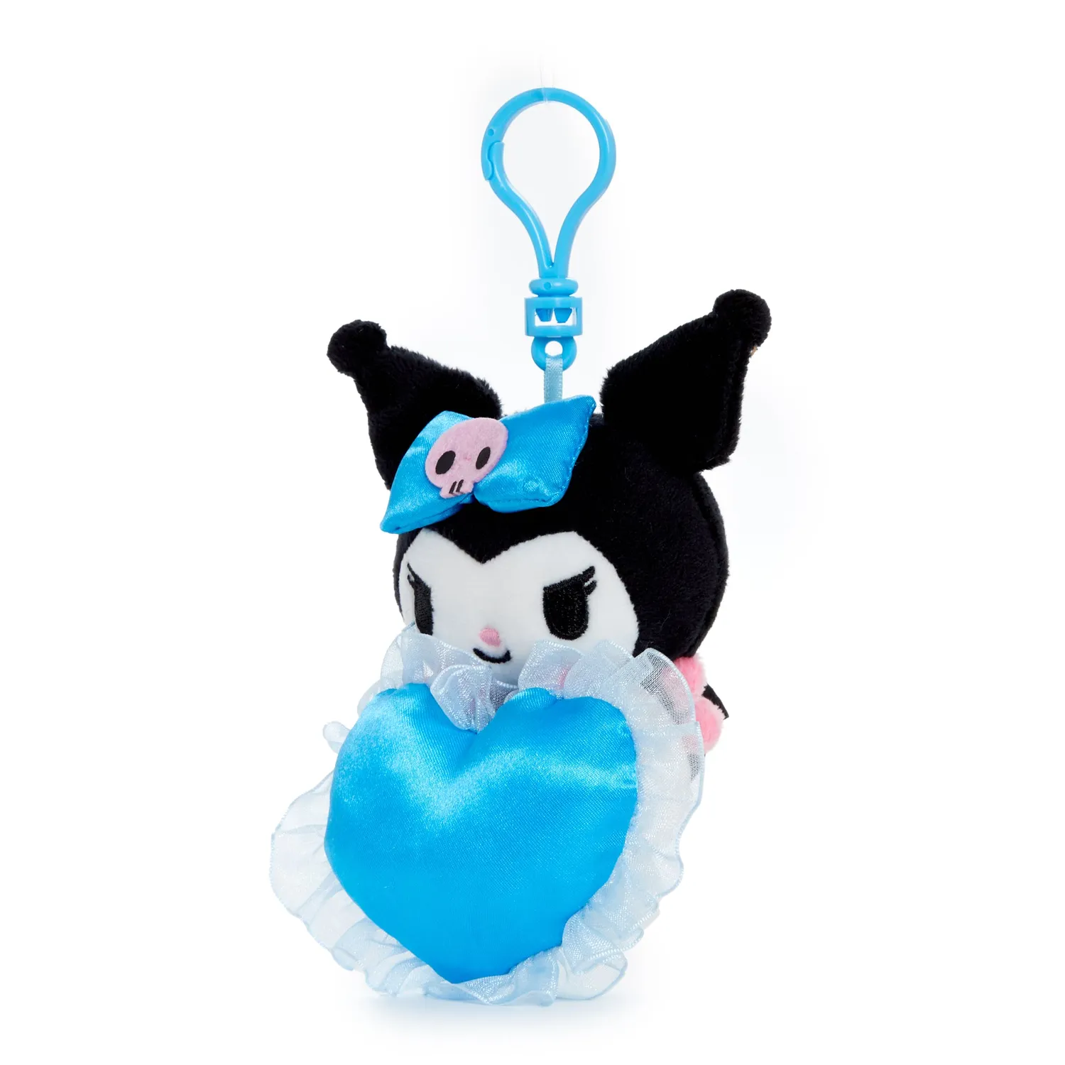 Hello Kitty Something Blue Kuromi Plush Mascot Clip kosedyrklips