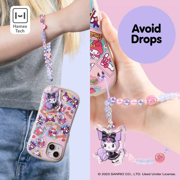 Hello Kitty Kuromi Beaded Charm mobilstropp Lolita Version perler