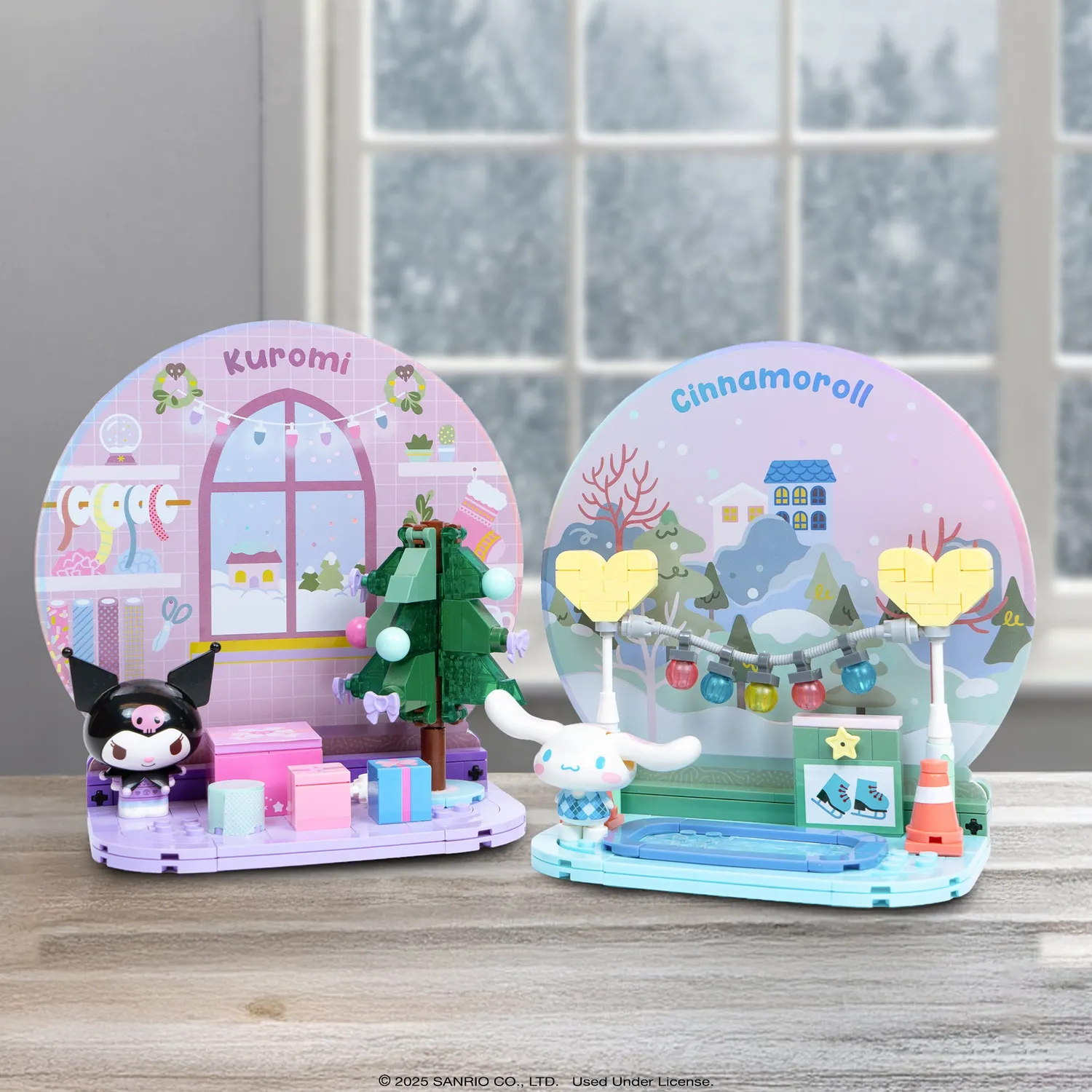 Hello Kitty Cinnamoroll byggesett Holiday Collection