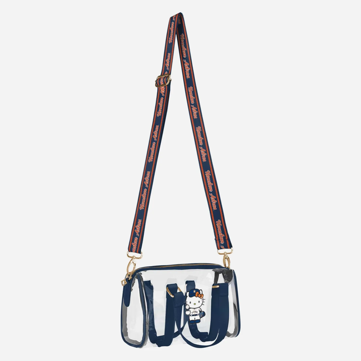 Hello Kitty x Houston Astros Clear Barrel Bag veske