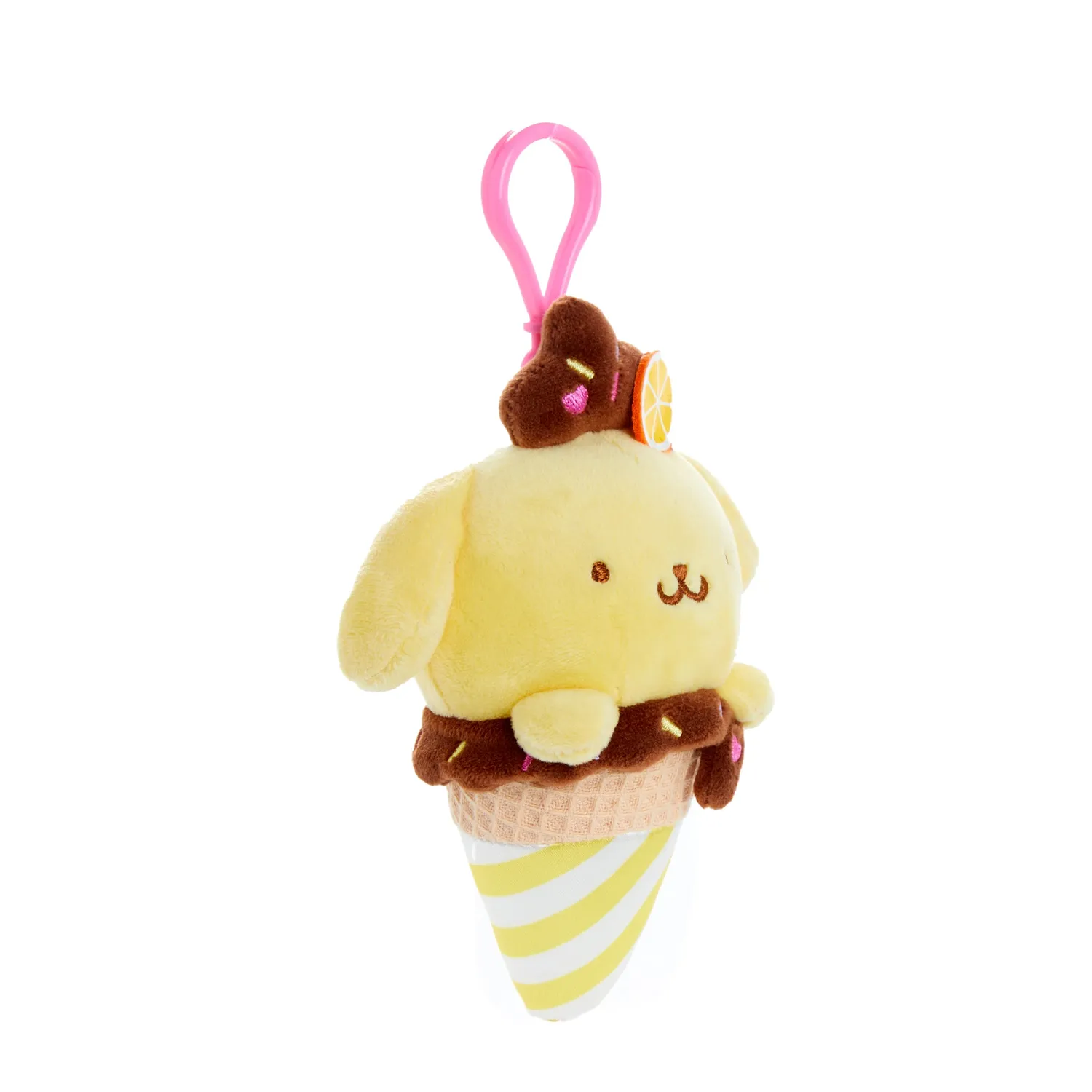 Hello Kitty Ice Cream Treat Pompompurin plysjmaskot med klype