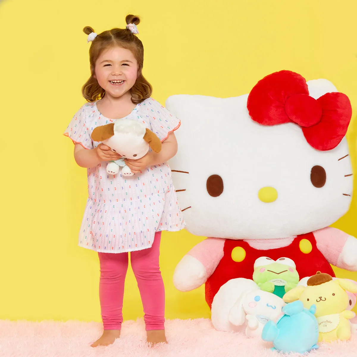 Hello Kitty Sanrio Baby Cinnamoroll Washable Plush vaskbar plysjbamse 15 cm