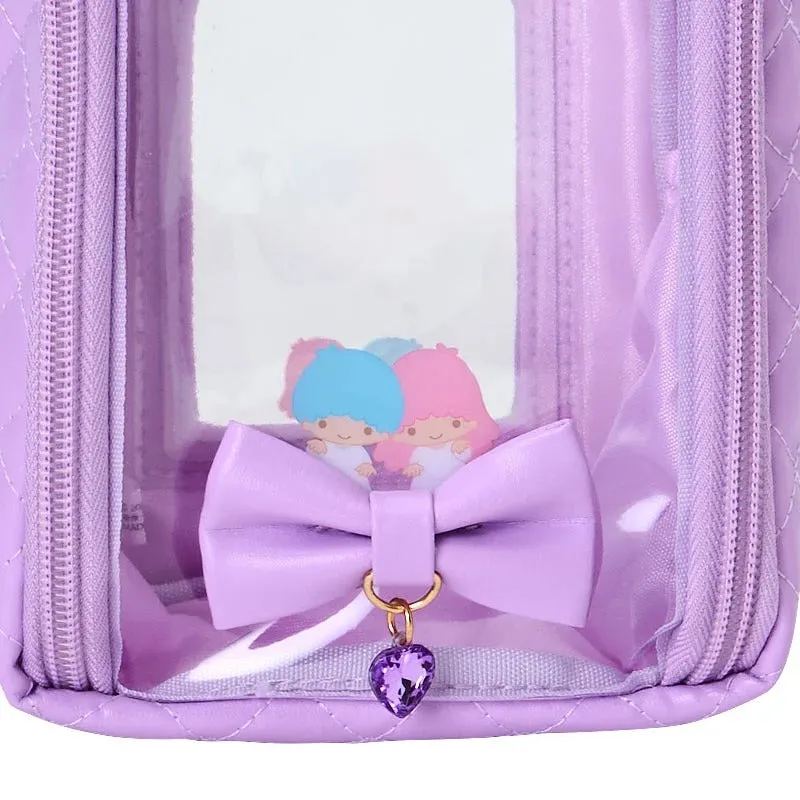 Hello Kitty Enjoy Idol LittleTwinStars Plush Display Carrying Case plysjveske