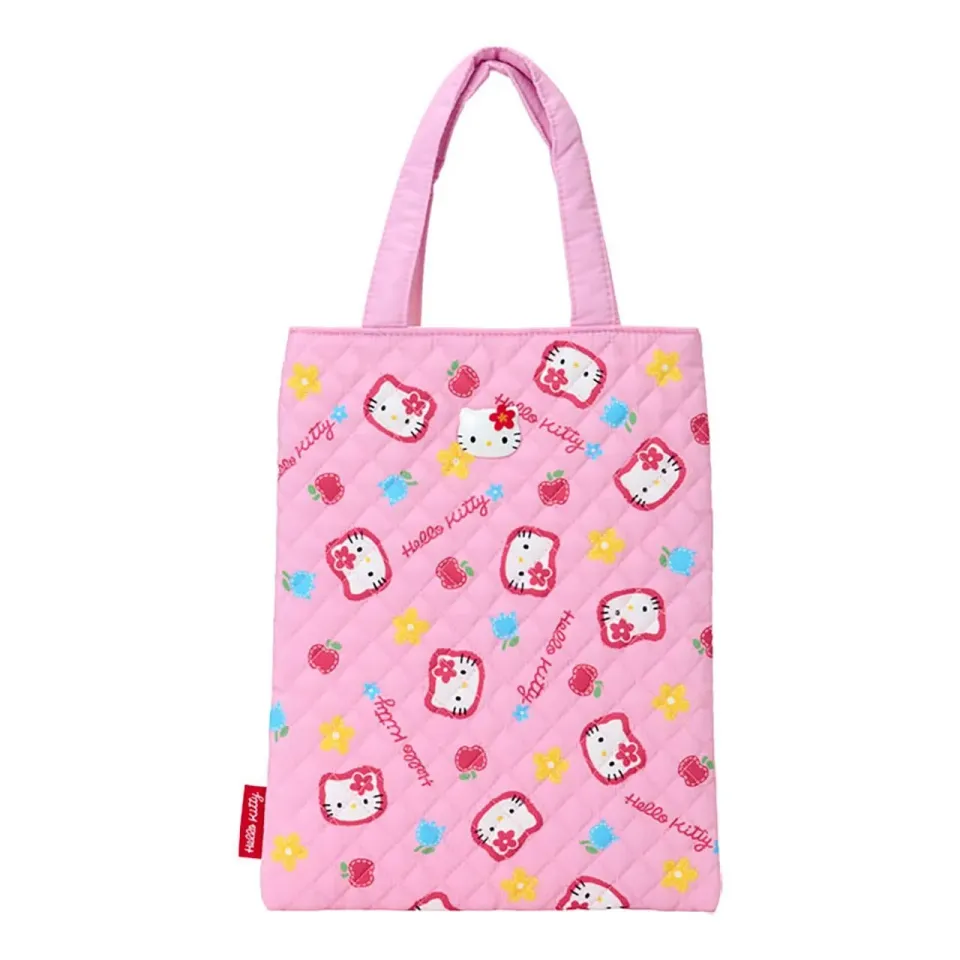 Hello Kitty Retro Quilt Series tote bag quiltet veske