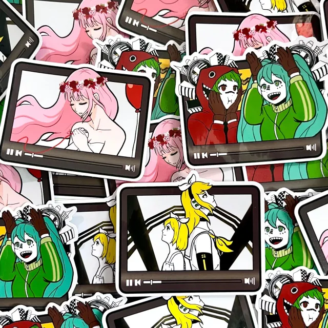 Kururu4ever Vocaloid Classics Song Stickers Matryoshka