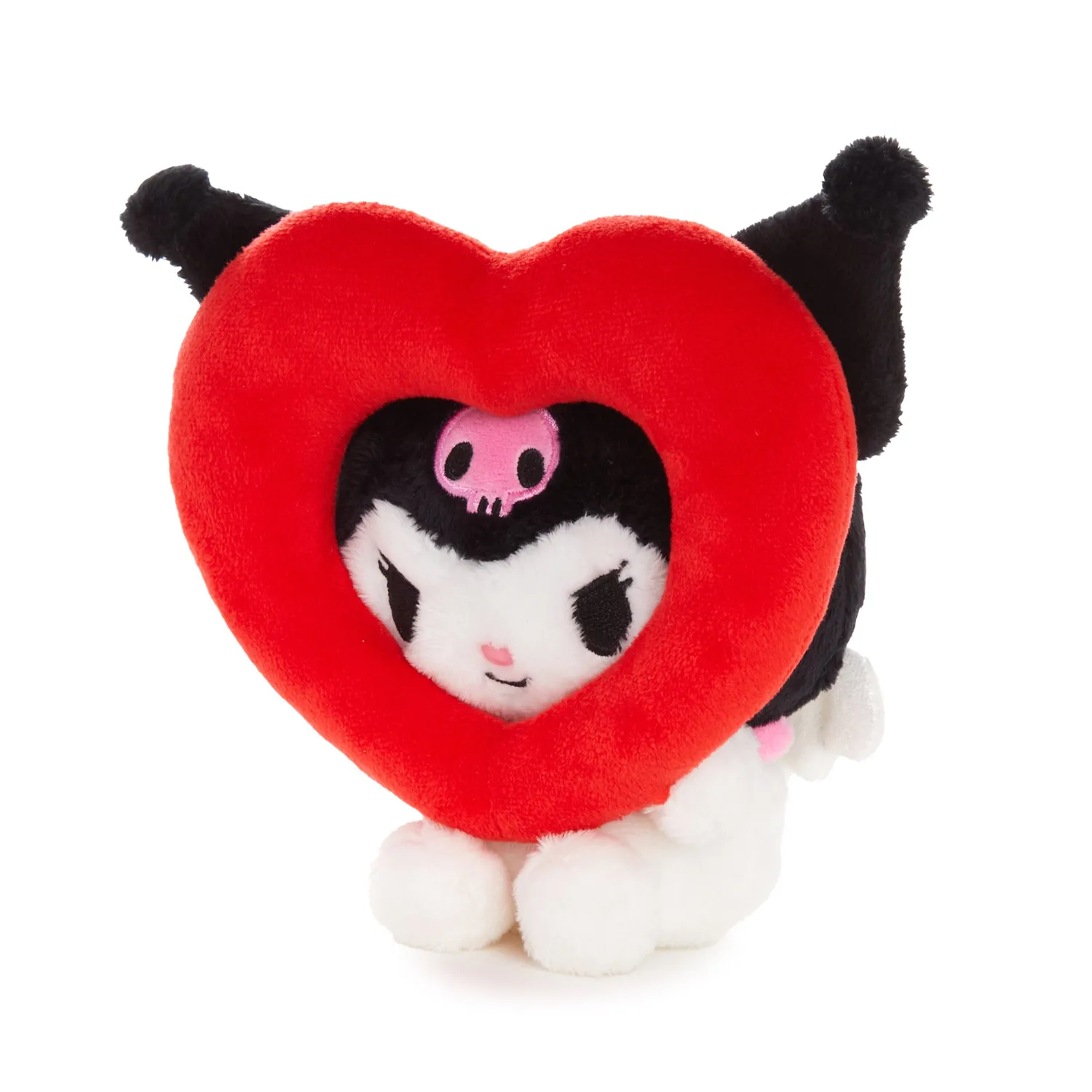 Hello Kitty Lotta Love Cupid Kuromi Bean Doll kosedyr 15 cm med hjerte
