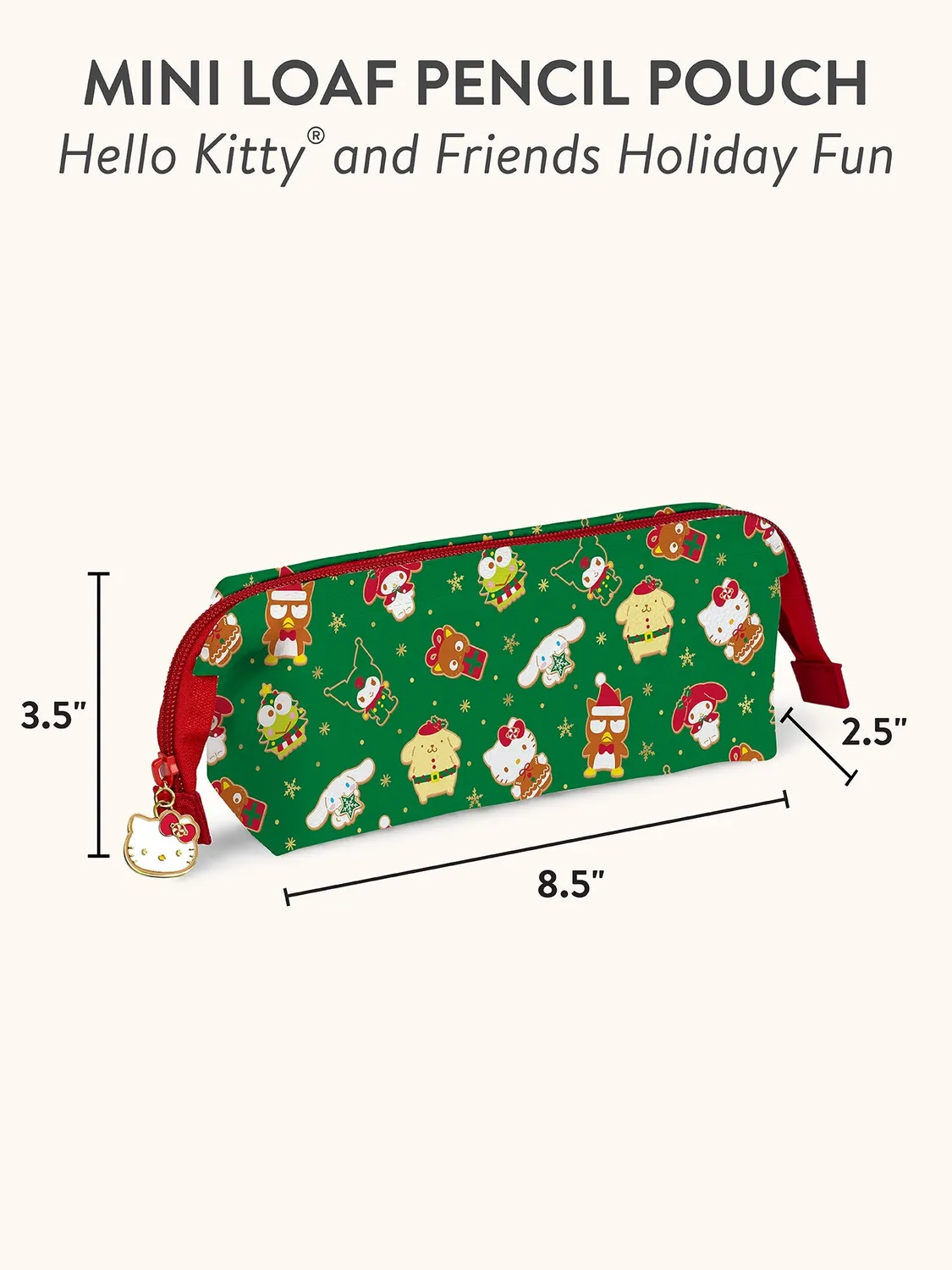 Hello Kitty and Friends x Studio Oh! Holiday Fun Mini Loaf pennal
