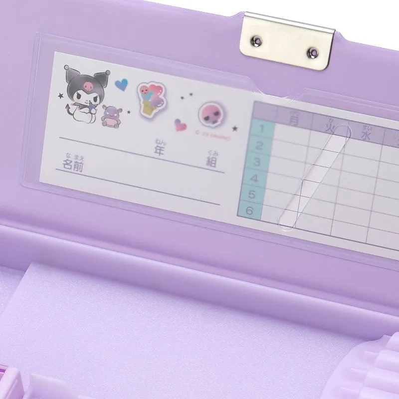 Hello Kitty Kuromi 2-Way Pencil Case pennal med blyantspisser