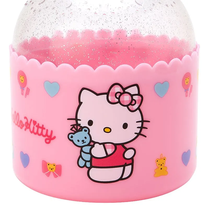 Hello Kitty Mini Storage Case oppbevaringsboks med glitterlokk