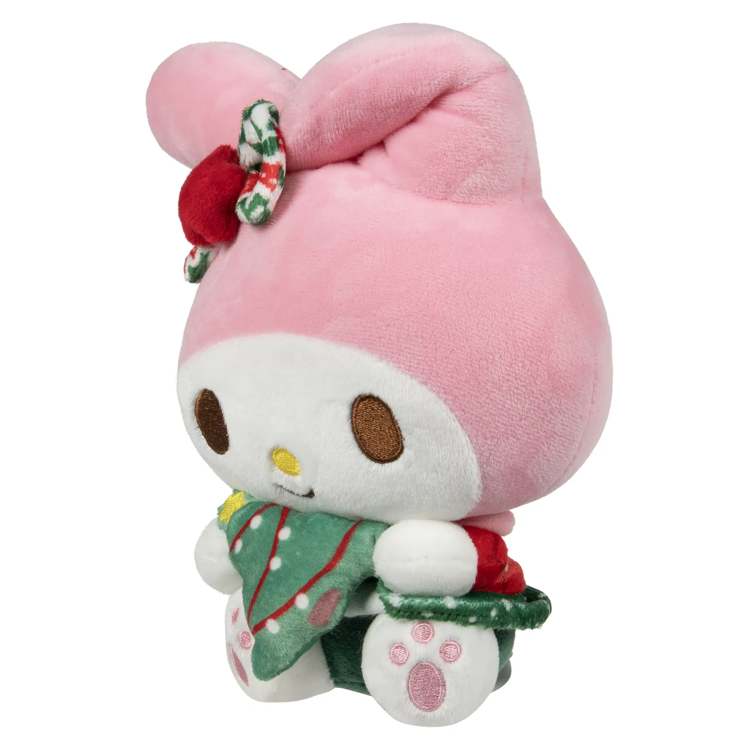 Hello Kitty My Melody 8" Holiday Plush X-Mas Tree plysjbamse 20 cm