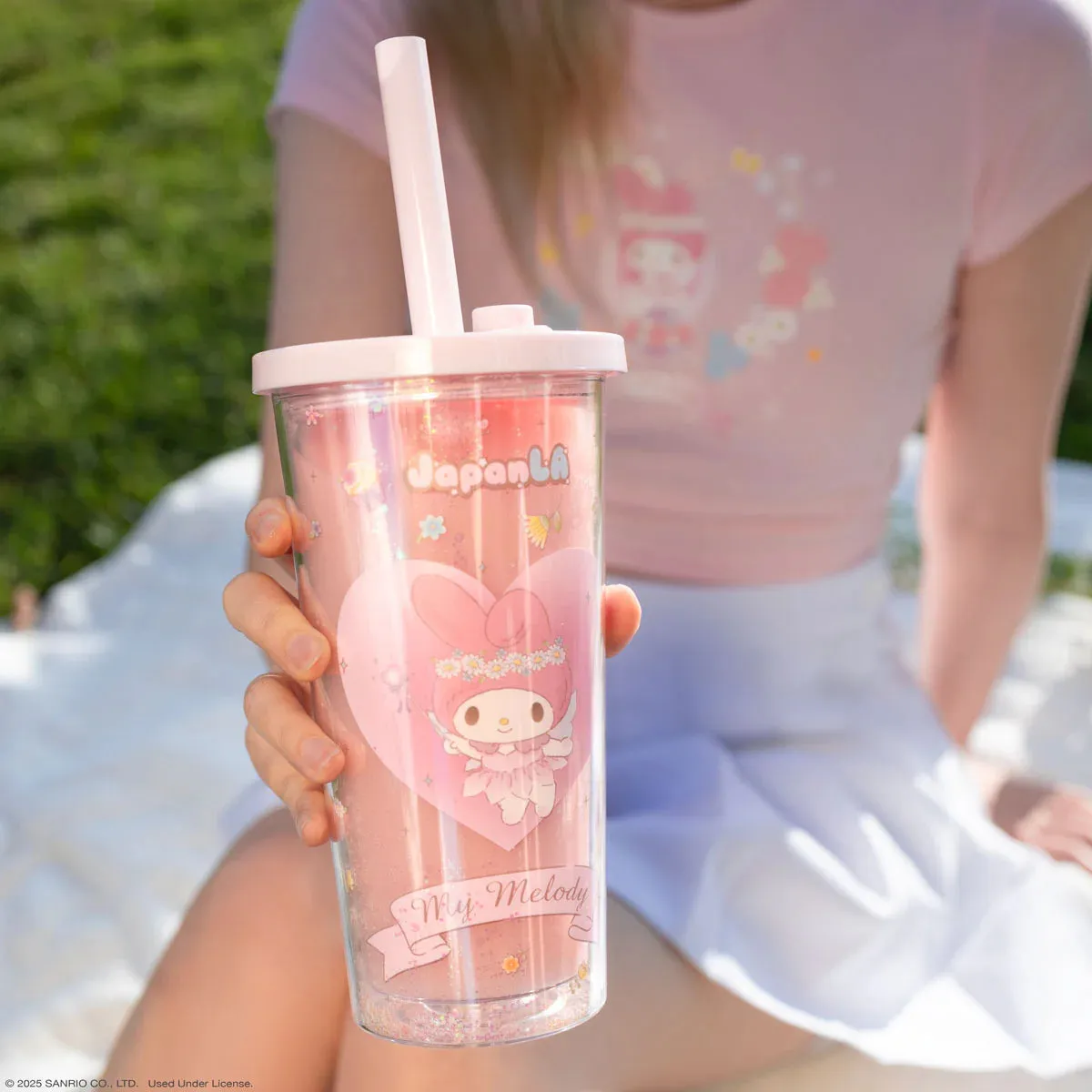 My Melody JapanLA Fairy Boba Cup 50th Anniv. drikkekopp 20 oz