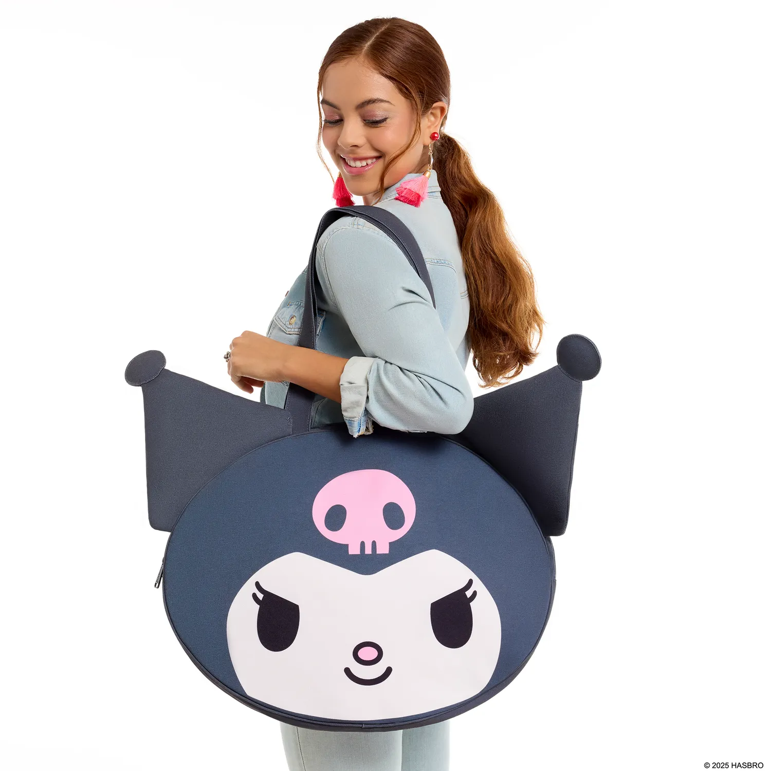 Hello Kitty Kuromi x Loungefly Oversized Canvas Tote Bag handlenett