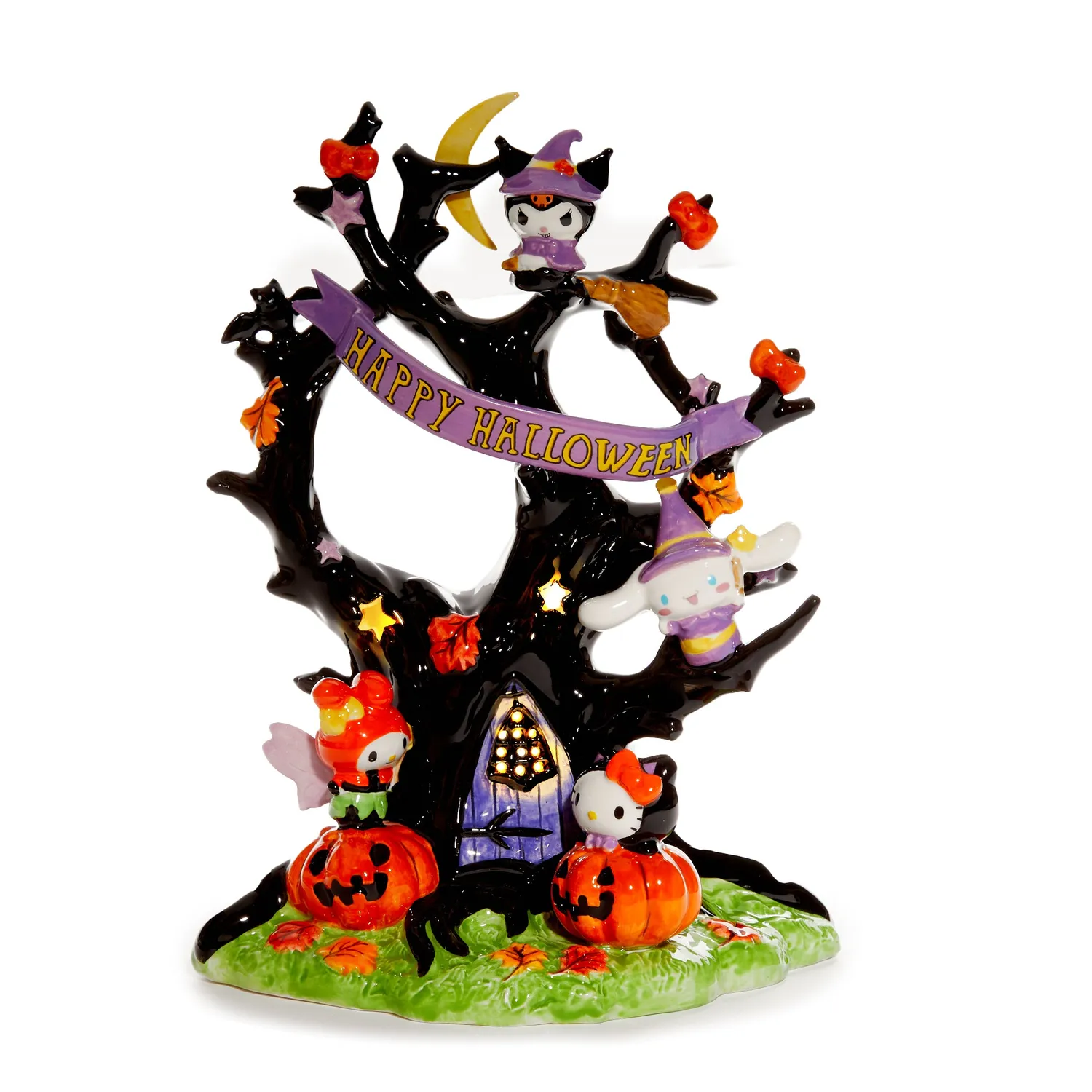 Hello Kitty and Friends Halloween Tree keramikk lysestake