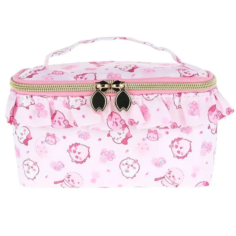 Neo Tokyo Chiikawa Sakura Pink Pouch pung 10 x 17 cm rosa