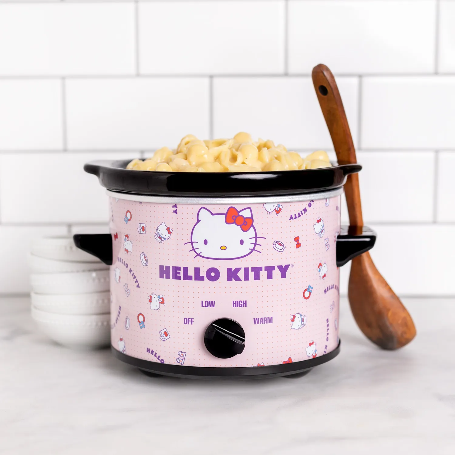 Hello Kitty 2-Quart Slow Cooker saktekoker 2 quart avtakbar steingodsgryte