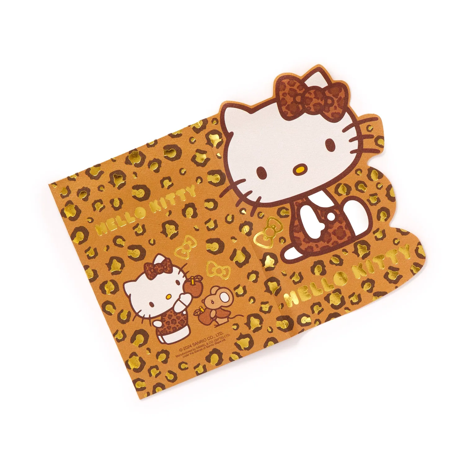 Hello Kitty 8-pc Animal Print Enclosure Envelopes Konvolutter 8 stk