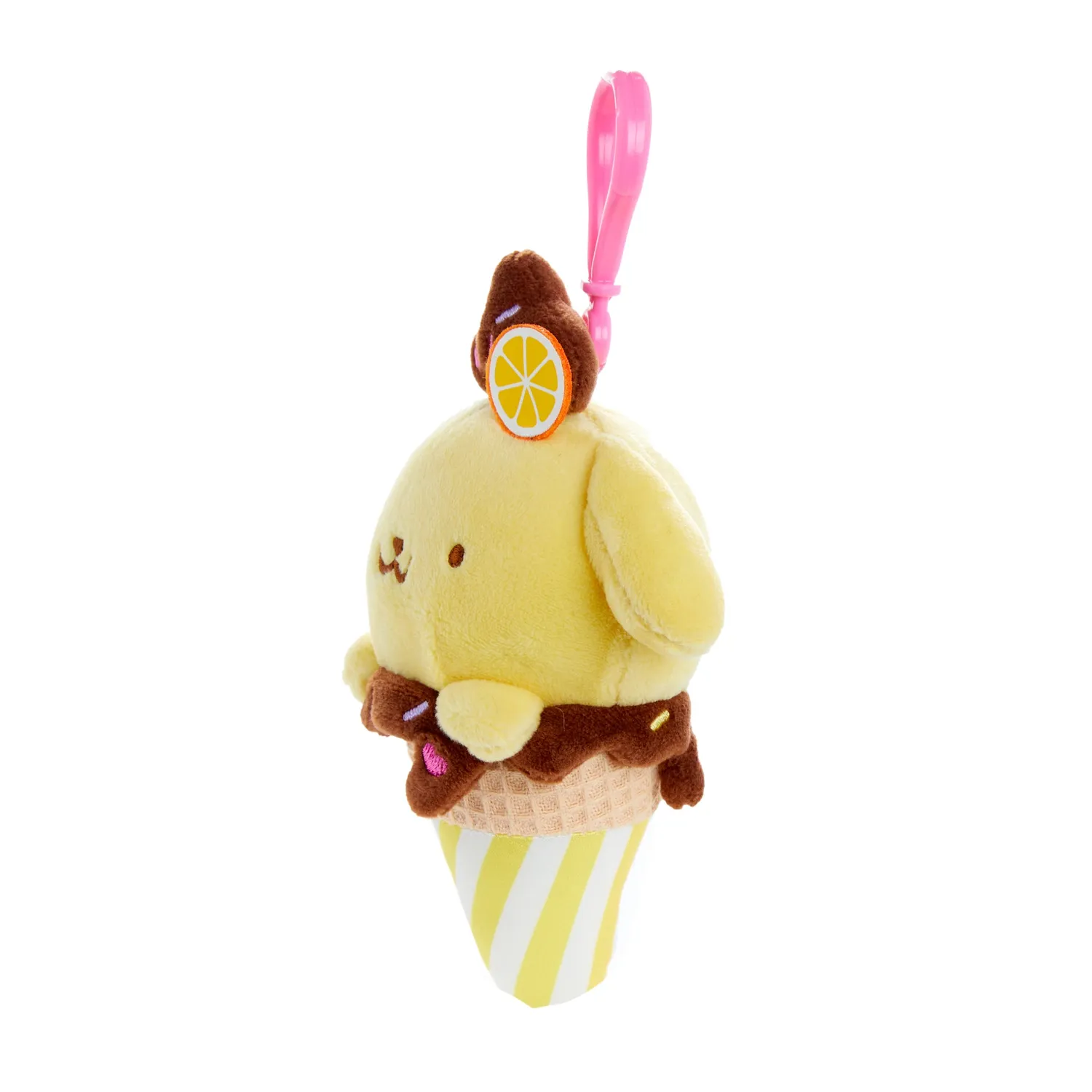 Hello Kitty Ice Cream Treat Pompompurin plysjmaskot med klype