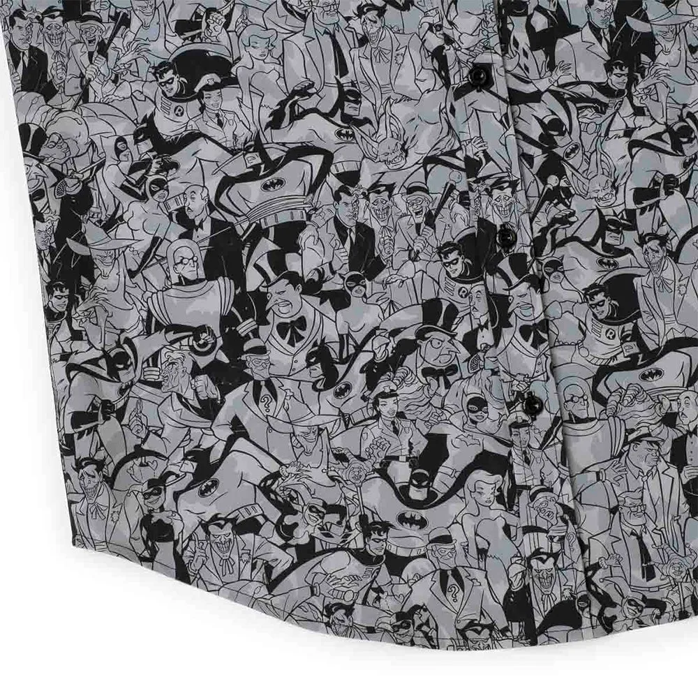 Batman: The Animated Series Bat Noir skjorte KUNUFLEX XS–4XL stretch