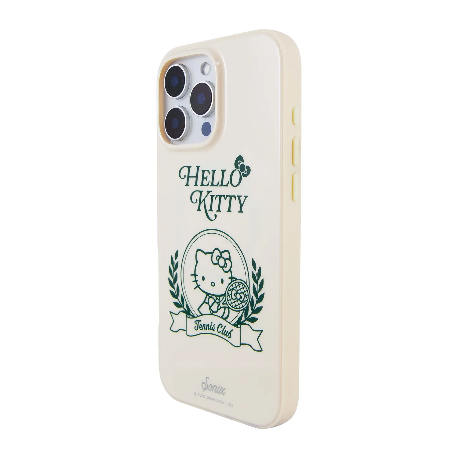 Hello Kitty x Sonix Tennis Club iPhone 16 Pro Max deksel beige MagSafe