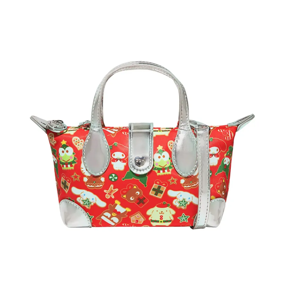 Hello Kitty and Friends x Stoney Clover Lane Holiday Pouchette crossbodyveske rød
