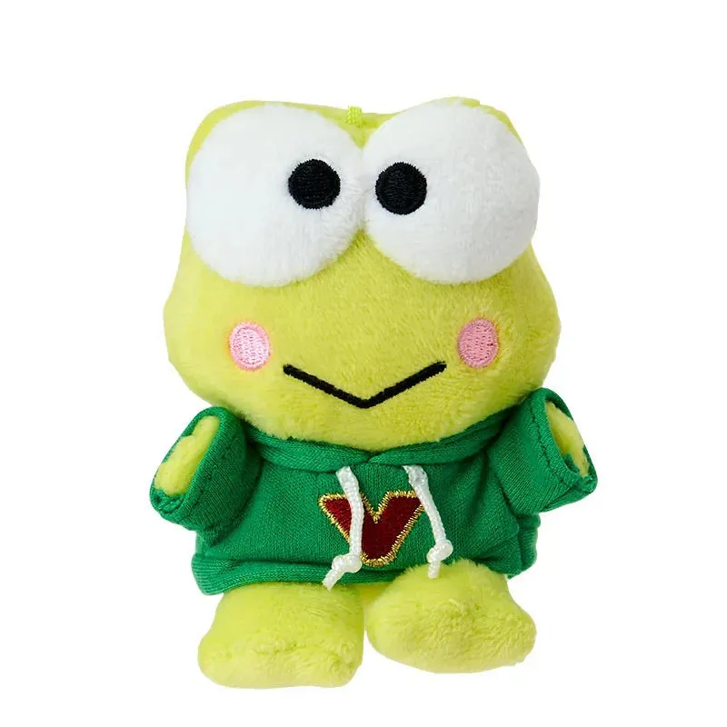 Keroppi Plush Mascot Keychain All Together Hapidanbui plysjnøkkelring