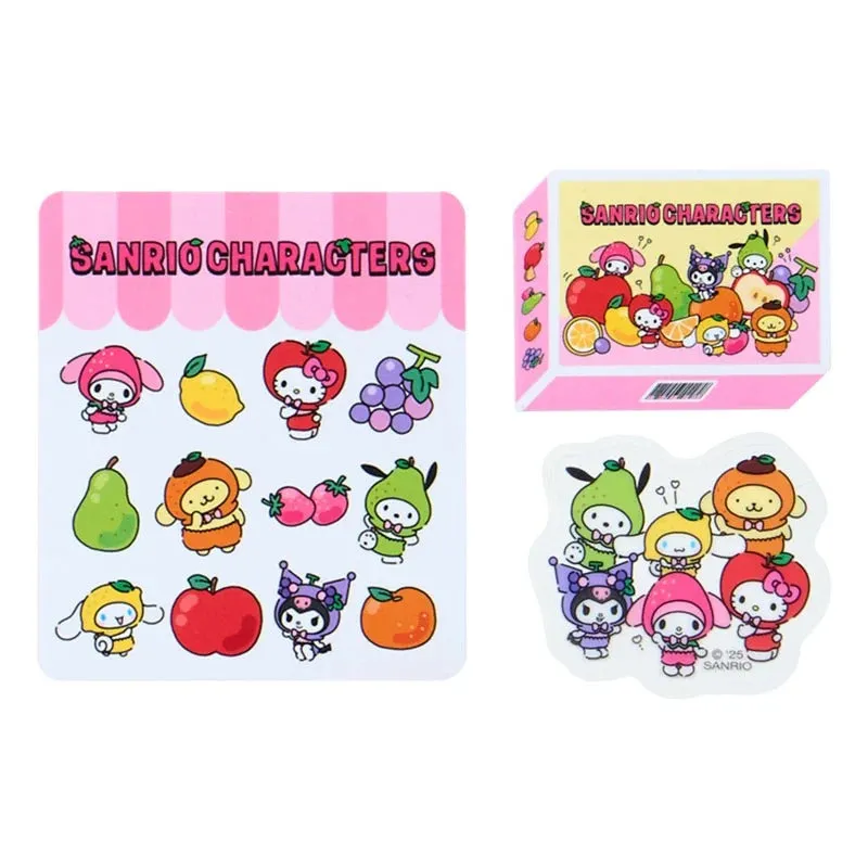 Hello Kitty Fruits Series Sanrio Characters 35 klistremerker frukt