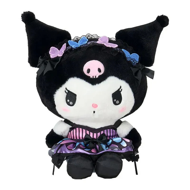 Hello Kitty Kuromi 8" Plush kosedyr – Monarch Butterfly