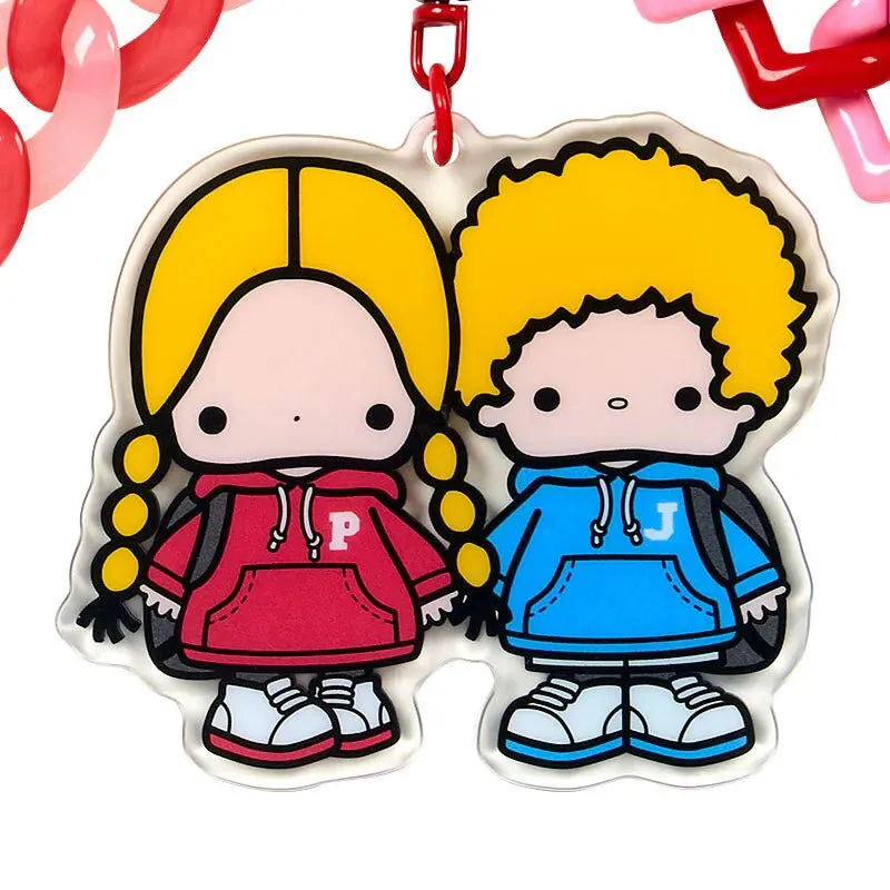 Hello Kitty Friendly Pair Series Patty and Jimmy veskeanheng akryl