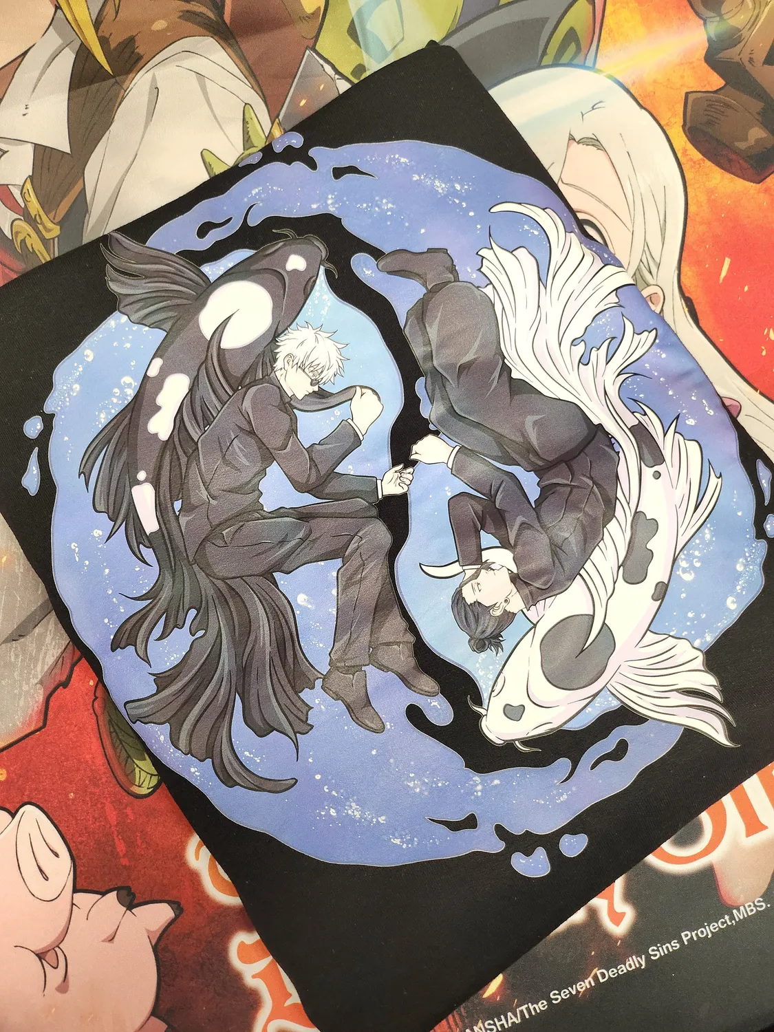Anitaku High School Sorcerors Yin/Yang genser unisex