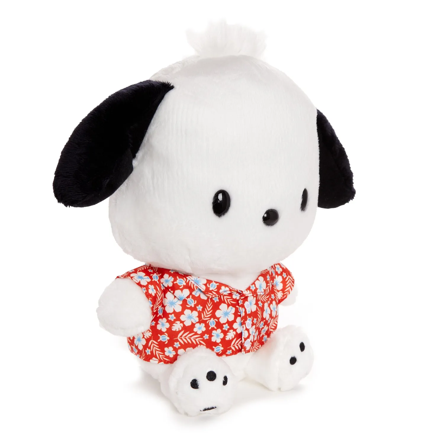 Hello Kitty Tropical Fun Pochacco 10 tommer plysjbamse sommermotiv