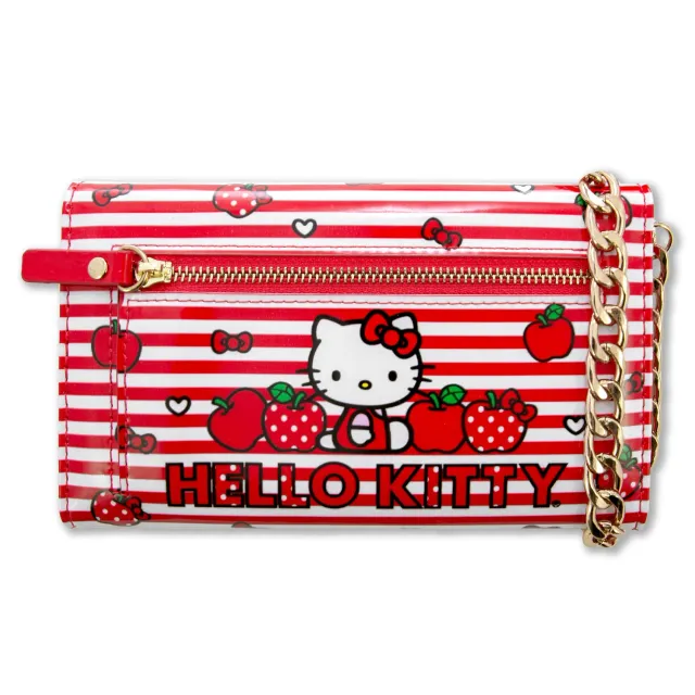 Hello Kitty x Sonix Apples avtakbart lommebokdeksel rød iPhone 14