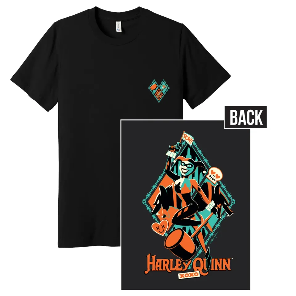 Batman The Animated Series Harley Quinn T-shirt t-skjorte