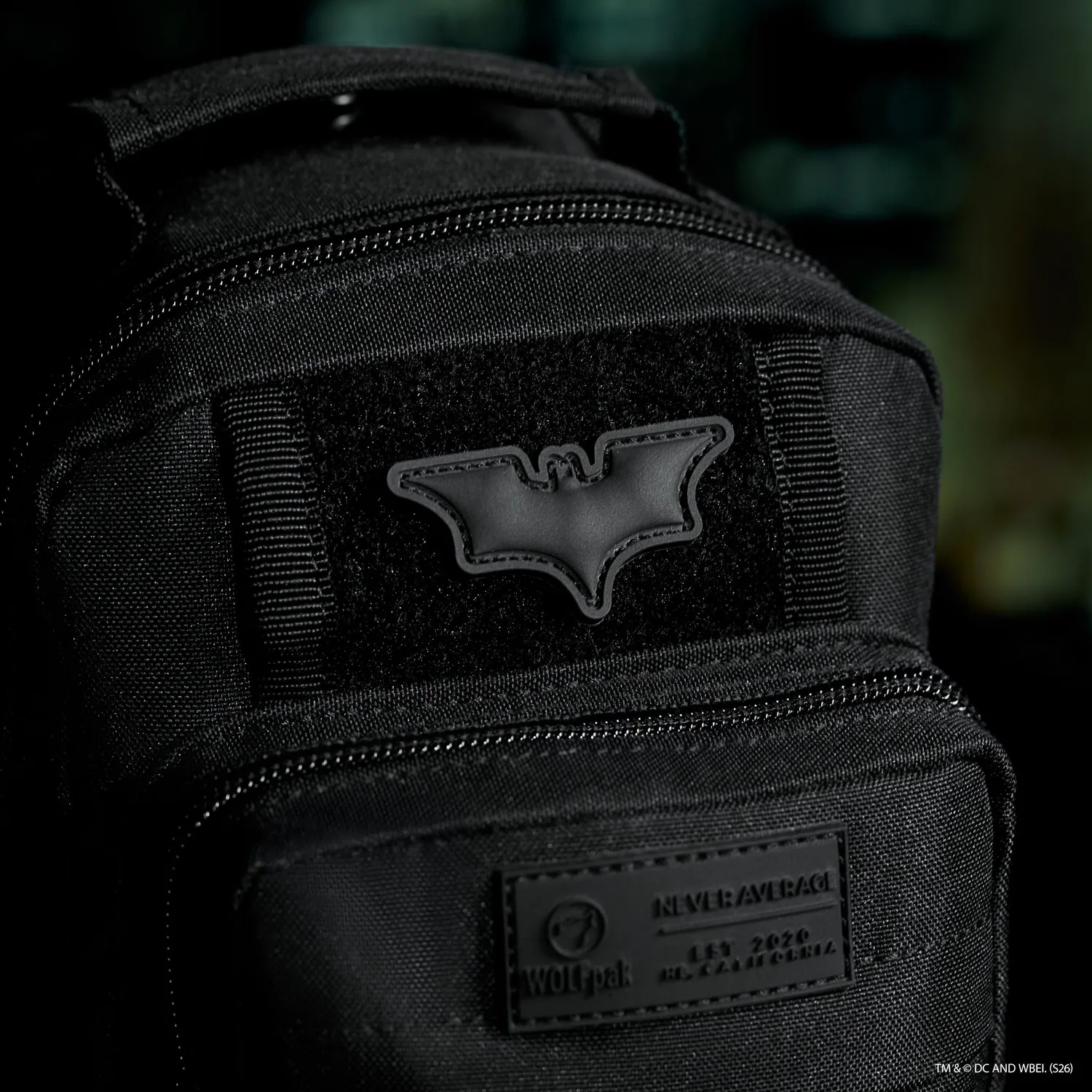 Batman The Dark Knight Trilogy 4L mini-slingbag – værbestandig