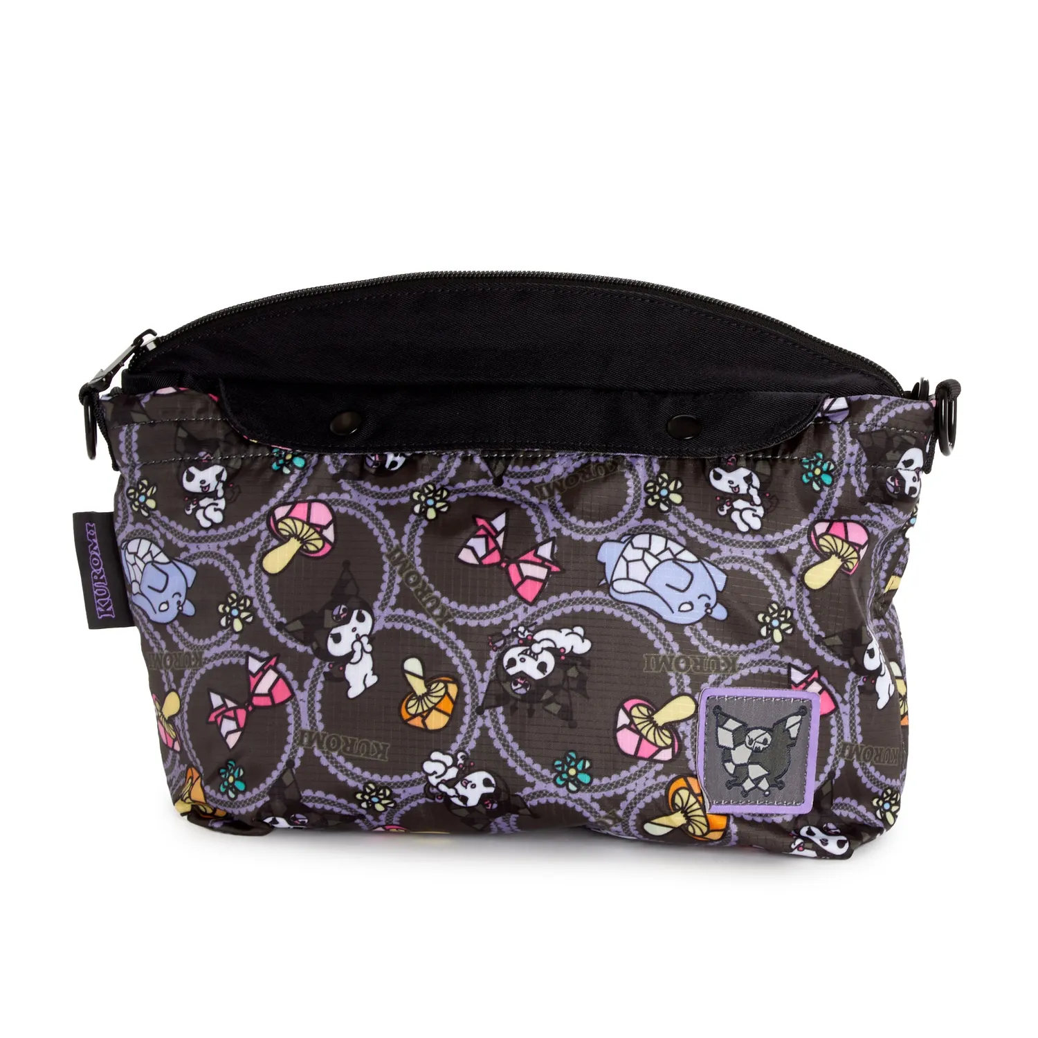 Kuromi 2-in-1 skulderveske og handlenett
