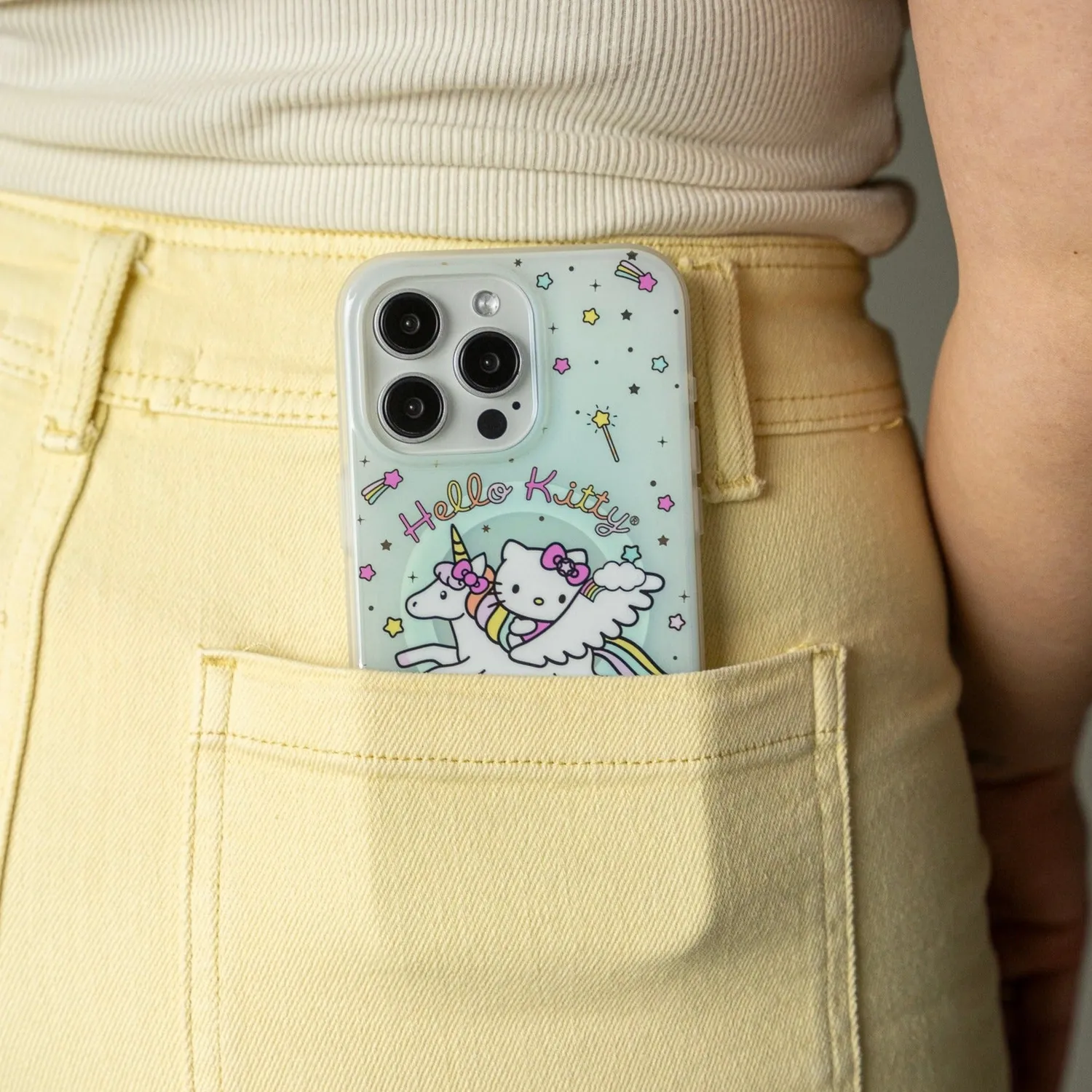 Hello Kitty x Sonix Unicorn iPhone-deksel iPhone 15, MagSafe
