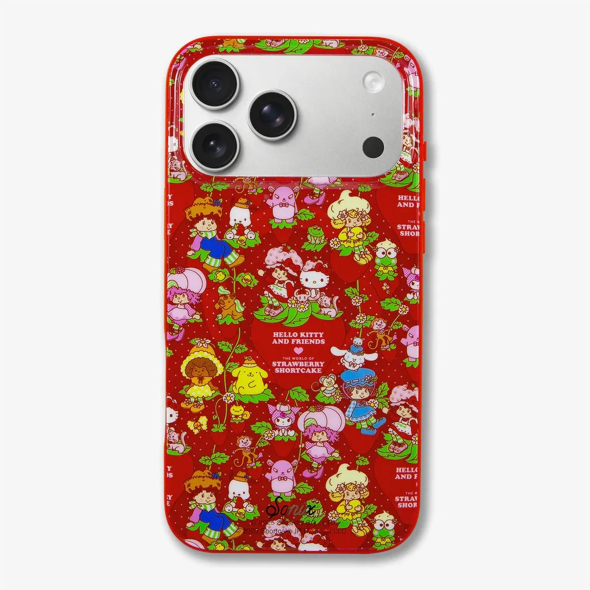 Hello Kitty and Friends x Sonix Strawberry Shortcake iPhone-deksel – fler modeller, MagSafe