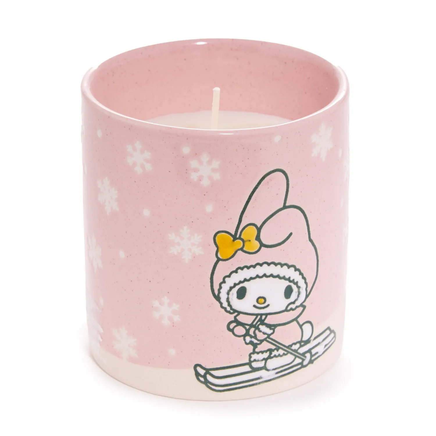 My Melody Holiday Ski keramikklys med juleduft 8 oz