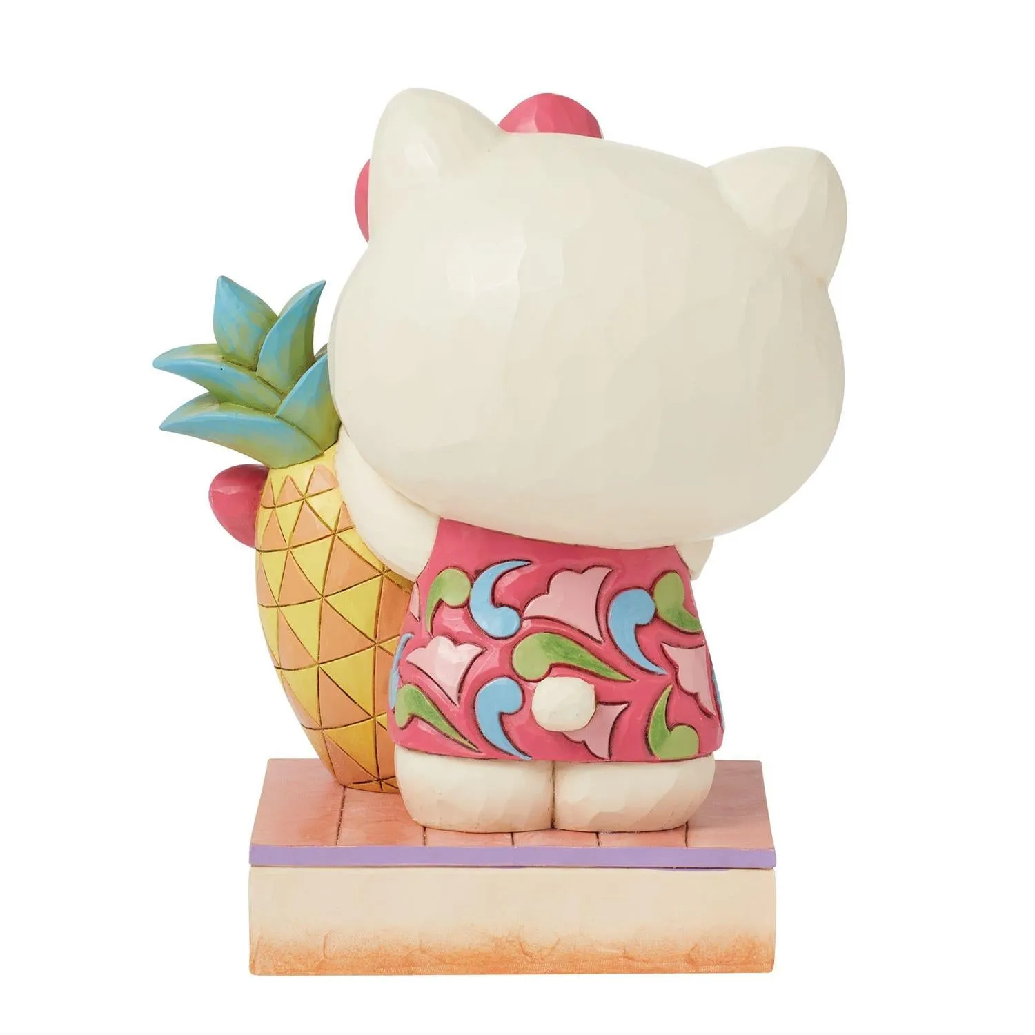 Hello Kitty Jim Shore Sanrio Summer Pineapple Figurine figur håndmalt