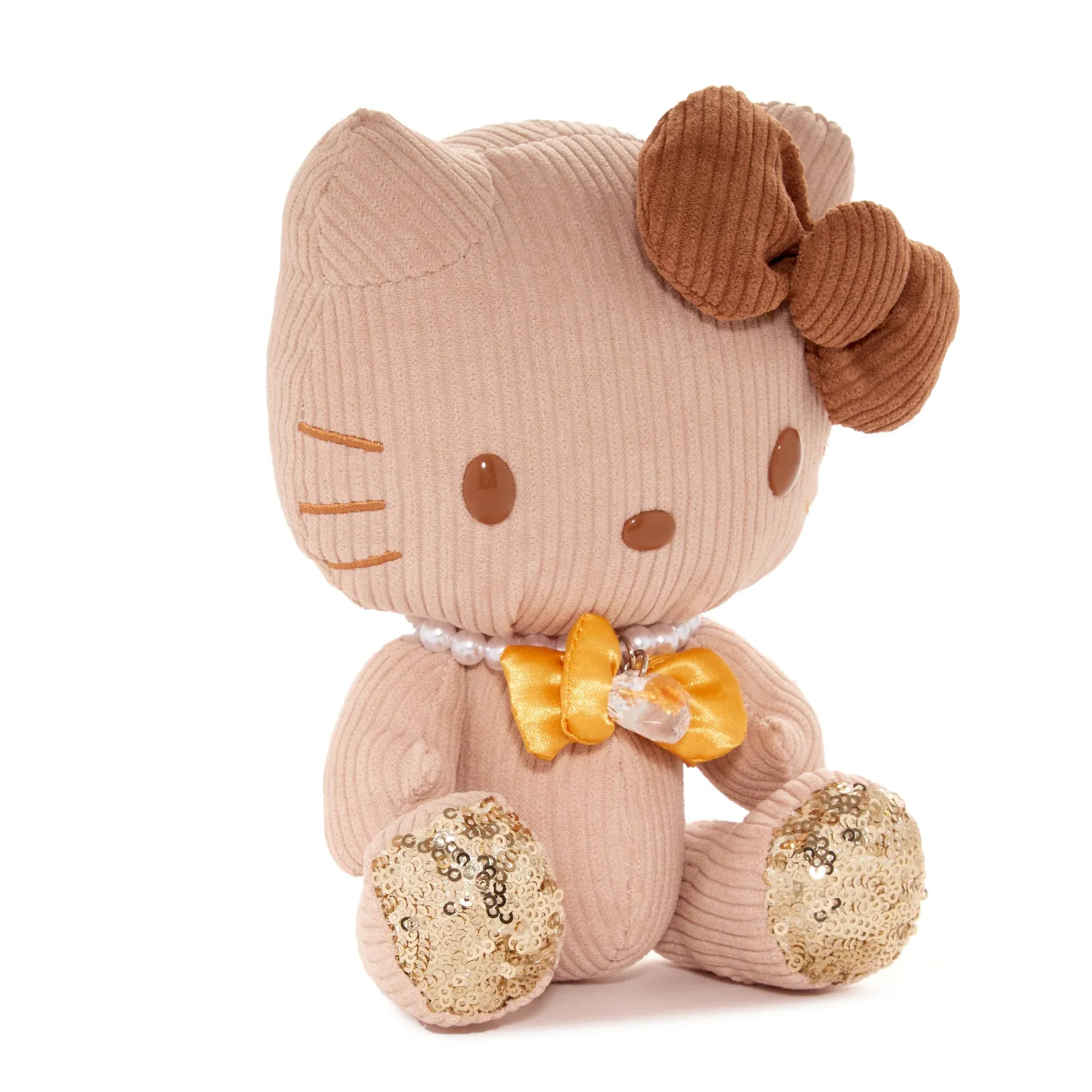 Hello Kitty 7" Jewel Plush Plysjbamse brun 7 tommer