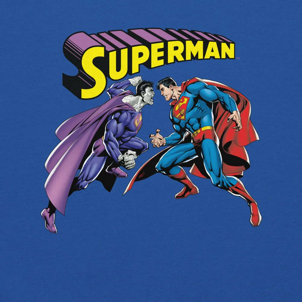 Batman Superman vs. Bizarro Collegegenser Royal