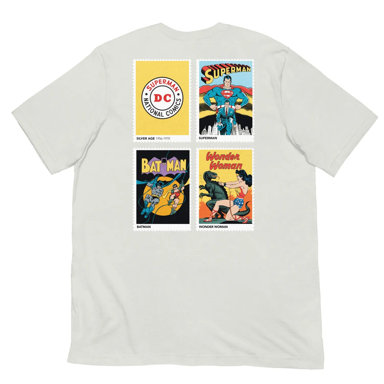 Batman DC T-shirt Silver Age t-skjorte vintage svart