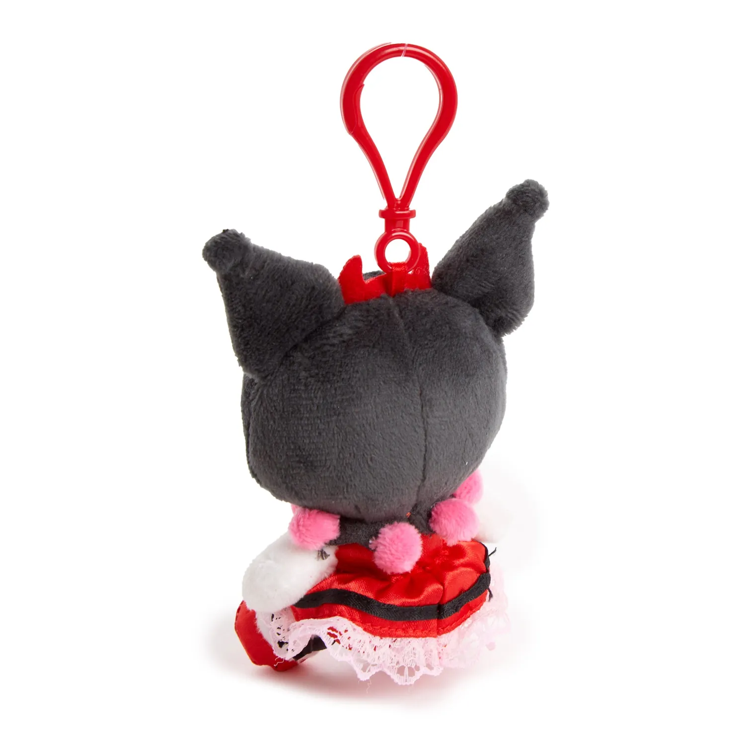 Hello Kitty Strawberry Treat Kuromi Plush Mascot Clip kosefigur