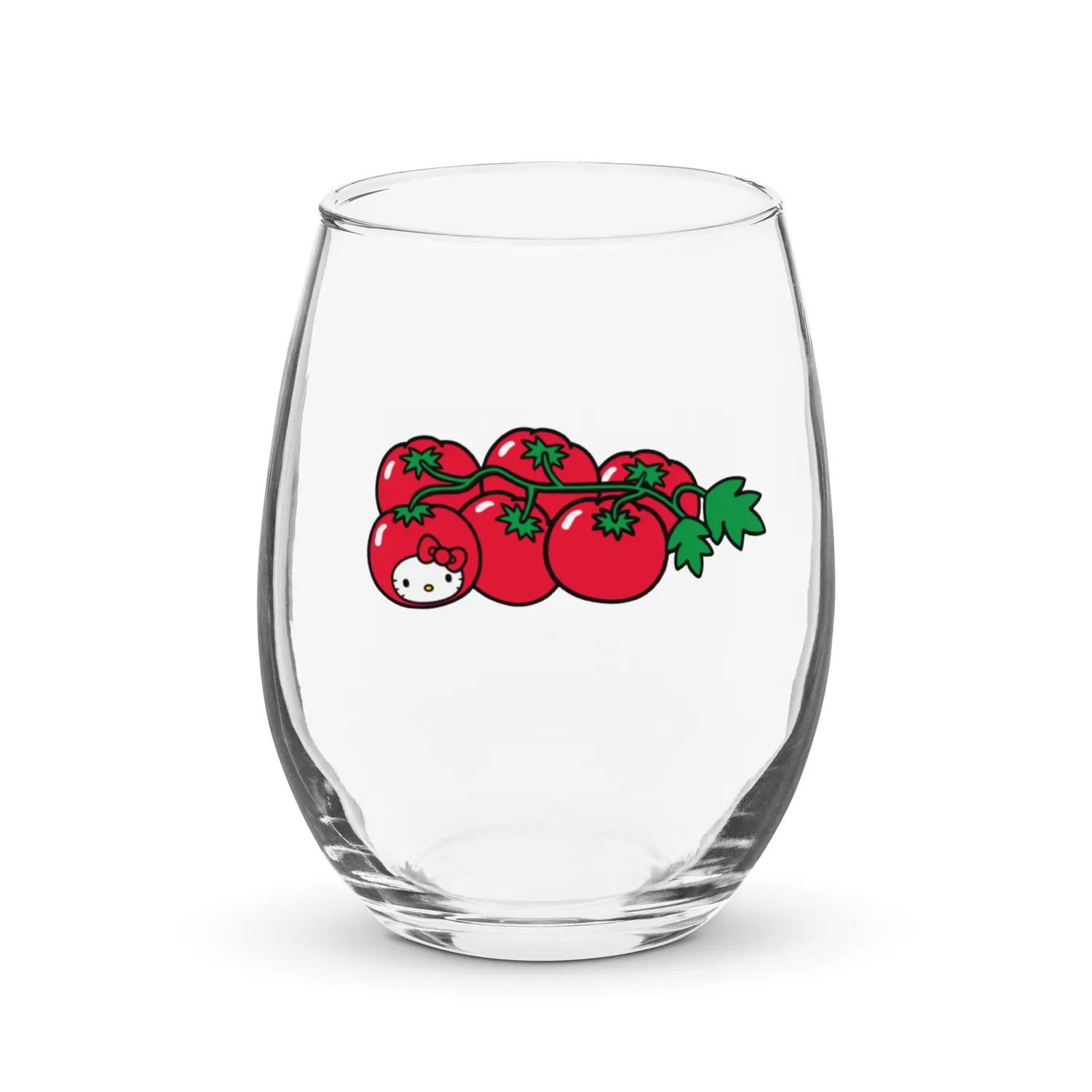 Hello Kitty Tomato Glass Tumbler drikkeglass 15 oz