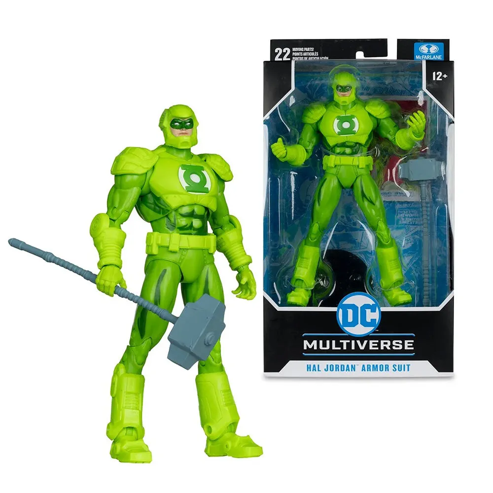 McFarlane Toys DC Multiverse Hal Jordan Armor Suit actionfigur 7 tommer