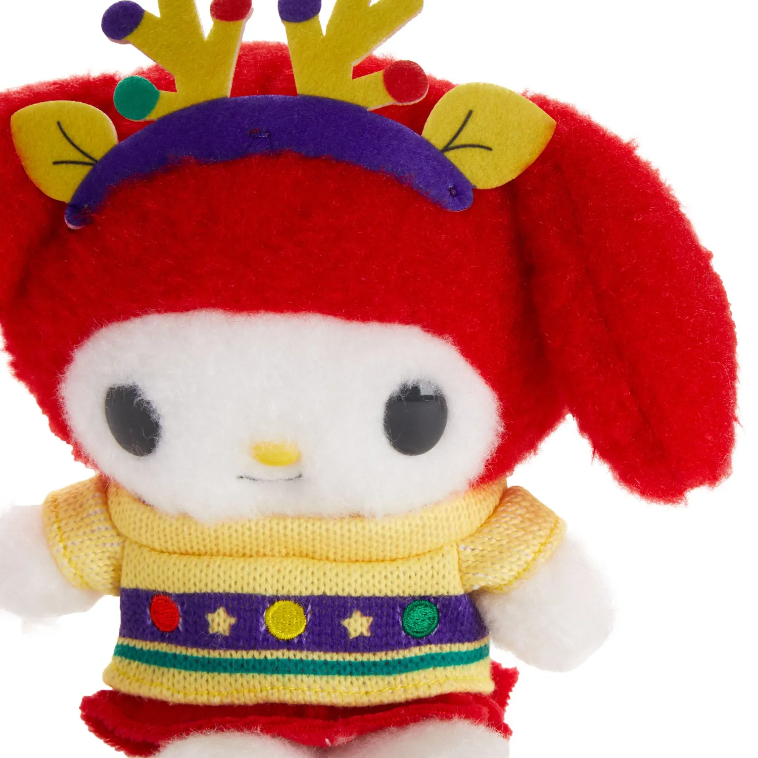 Hello Kitty Sweater Weather Series My Melody Fuzzy Plush plysjbamse 20 cm